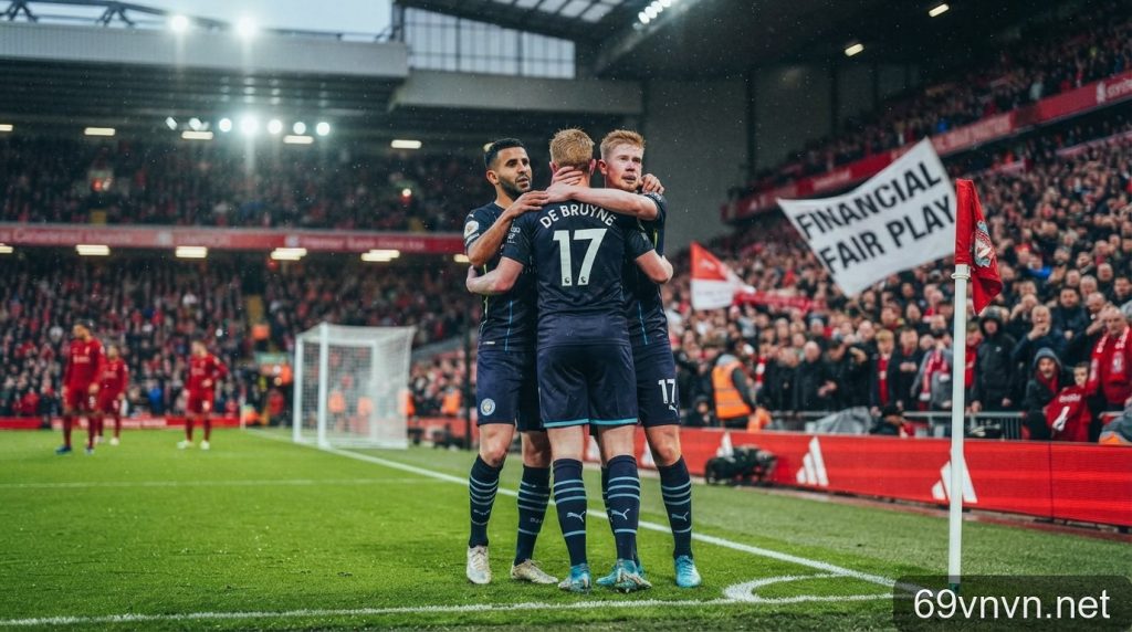 Man City đại thắng tại Anfield: Khi cáo buộc tài chính không thể cản bước nhà đương kim vô địch